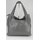 BELLI ital. Nappa Leder Shopper grau