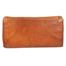 BELLI® Vintage Nieten Leder Damen Geldbörse "Shabby 2" cognac