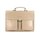 BELLI "Design Bag B" Leder Businesstasche unisex sand beige