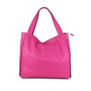 BELLI ital. Nappa Leder Shopper pink