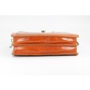 BELLI® "Design Bag E" XL ital. Leder Handtasche Business Bag cognac