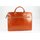 BELLI® "Design Bag E" XL ital. Leder Handtasche Business Bag cognac