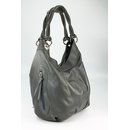 BELLI ital. Nappa Leder Shopper grau