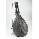 BELLI ital. Nappa Leder Shopper grau