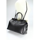 BELLI "The Bag" XXL Leder Handtasche schwarz