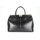BELLI "The Bag" XXL Leder Handtasche schwarz