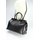 BELLI "The Bag" XXL Leder Handtasche schwarz