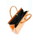 BELLI "The Bag XXL" ital. Premium Leder Handtasche cognac