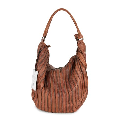 FREDsBRUDER Leder Schultertasche Julienne rustic orange