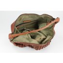 FREDsBRUDER Leder Schultertasche Julienne rustic orange
