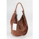 FREDsBRUDER Leder Schultertasche Julienne rustic orange