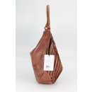 FREDsBRUDER Leder Schultertasche Julienne rustic orange