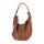 FREDsBRUDER Leder Schultertasche Julienne rustic orange