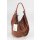 FREDsBRUDER Leder Schultertasche Julienne rustic orange