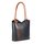 BELLI Leder Handtasche Rucksack "Belli Backpack" grau cognac