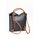 BELLI Leder Handtasche Rucksack "Belli Backpack" grau cognac