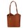 BELLI "Backpack" Leder Tasche Rucksack cognac kroko