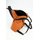 BELLI "City Backpack" leichter Leder Rucksack cognac schwarz