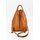 BELLI "City Backpack" leichter Leder Rucksack cognac