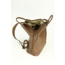 BELLI "City Backpack" leichter Leder Rucksack...