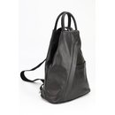 BELLI "City Backpack" leichter Leder Rucksack...