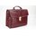 BELLI "Design Bag D" Leder Business Bag weinrot