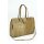 BELLI "Design Bag C" Leder Handtasche taupe Kroko