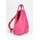 BELLI "City Backpack" leichter Leder Rucksack pink