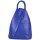 BELLI "City Backpack" leichter Leder Rucksack royal blau