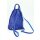 BELLI "City Backpack" leichter Leder Rucksack royal blau