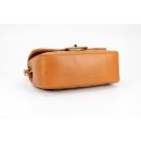 BELLI Nappa Leder Abendtasche "Paris Small" cognac