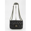 BELLI Nappa Leder Abendtasche "Paris Small" schwarz