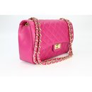 BELLI Nappa Leder Abendtasche "Paris" pink