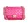 BELLI Nappa Leder Abendtasche "Paris" pink