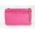 BELLI Nappa Leder Abendtasche "Paris" pink