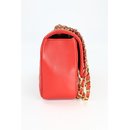 BELLI Nappa Leder Abendtasche "Paris" rot