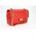 BELLI Nappa Leder Abendtasche "Paris" rot