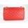 BELLI Nappa Leder Abendtasche "Paris" rot