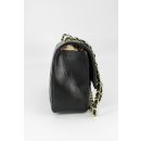 BELLI Nappa Leder Abendtasche "Paris" schwarz