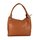 BELLI Leder Schultertasche Shopper "Lilly" cognac