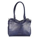 FREDsBRUDER Rise Ledertasche Schultertasche dark navy