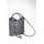 BELLI "Backpack" Leder Tasche Rucksack grau strauss