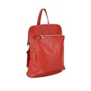 BELLI "Backpack Seattle" Leder Rucksack rot