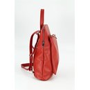 BELLI "Backpack Seattle" Leder Rucksack rot