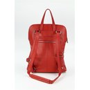 BELLI "Backpack Seattle" Leder Rucksack rot