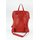 BELLI "Backpack Seattle" Leder Rucksack rot