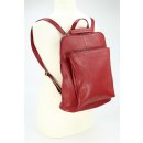 BELLI "Backpack Seattle" Leder Rucksack bordeaux rot