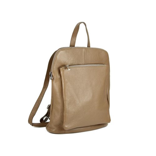 BELLI "Backpack Seattle" Leder Rucksack taupe