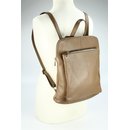 BELLI "Backpack Seattle" Leder Rucksack taupe