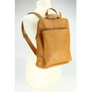 BELLI "Backpack Seattle" Leder Rucksack cognac